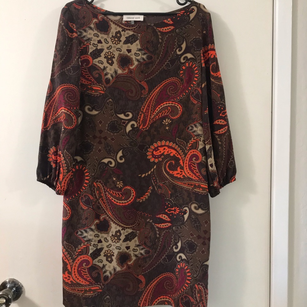 Amour Vert Silk Dress size S